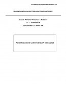 ACUERDOS DE CONVIVENCIA ESCOLAR. La secretaria de Educación del estado de Nayarit
