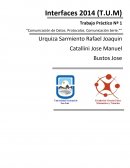 Comunicacion SerieMencione y describa los principales elementos implicados en un sistema genérico de transmisión de datos. Plantee un ejemplo práctico de esto.