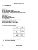 Historia clinica neonatal unah