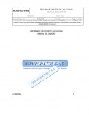 SISTEMA DE GESTIÓN DE LA CALIDAD MANUAL DE CALIDAD