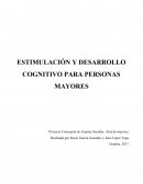 ESTIMULACIÓN Y DESARROLLO COGNITIVO PARA PERSONAS MAYORES