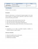 Actividades trabajo: Gasto energético