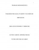 PARAÍSOS FISCALES, EVASIÓN Y ELUSIÓN DE IMPUESTOS