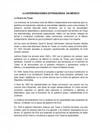 Intervenciones extranjeras en México. Página 1