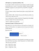 MÉTODO DE LAS UNIDADES DE PRODUCCIÓN