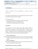 Trabajo: Ejercicios sobre preparación y diseño de rutas comerciales