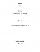 Dilema Ético 01: Atletas