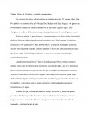 Género Policial Contemporaneo (y análisis de algunos cuentos)