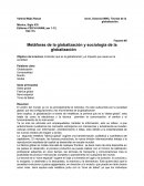 Objetivo de la lectura. Entender que es la globalización y el impacto que causa en la sociedad.