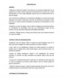 PROPUESTAS: Organizar al equipo de trabajo: Se cuenta con un equipo de trabajo pero no se organiza de la mejor manera