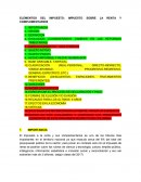 ELEMENTOS DEL IMPUESTO: IMPUESTO SOBRE LA RENTA Y COMPLEMENTARIOS