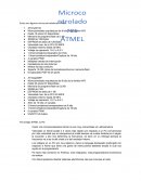 Estos son algunos microcontroladores ATMEL: