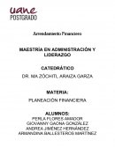 Arrendamiento financiero MATERIA: