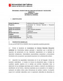 PLAN INTEGRAL CURSO MATEMATICA GENERAL