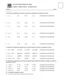 LA SERIE DE EJERCICIOS MATEMATICAS SECUNDARIA