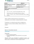 Personalidad y eficiencia