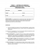 TAREA 1 – ENTREGA EN SEMANA 2 ORGANIZACIÓN EFECTIVA Y CULTURA ORGANIZACIONAL