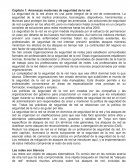 Amenazas modernas de seguridad de la red