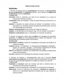 Reunión de asesoría para la concientización del docente, el reconocimiento de sus competencias, su motivación interna y dar a conocer los objetivos de la asesoría así como sus beneficios.