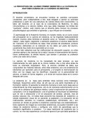 LA PERCEPCION DEL ALUMNO PRIMER SEMESTRE A LA CATEDRA DE ANATOMIA HUMANA EN LA CARRERA DE MEDICINA