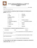 EVALUACIÓN DE CIENCIAS NATURALES BLOQUE IV