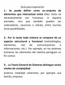 Guía para exposición