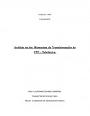 Análisis de los Momentos de Transformación de CTC – Telefónica