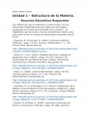 ENLACES UNIDADADES 1,2,3 QUIMICA