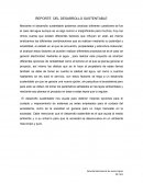 REPORTE DEL DESARROLLO SUSTENTABLE