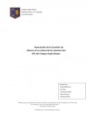 Apreciación de genero