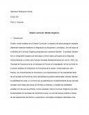 Modelo organico Diseño curricular: Modelo Orgánico