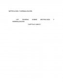 METROLOGÍA Y NORMALIZACIÓN LEY FEDERAL SOBRE METROLOGÍA Y NORMALIZACIÓN