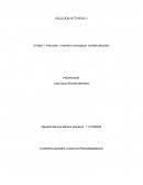 SOLUCIÓN ACTIVIDAD 1 Unidad 1: Inducción, inventario conceptual, contextualización