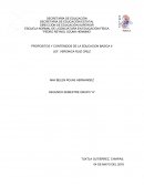 Propositos y contenidos de la educacion basica