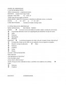 SESIÓN DE APRENDIZAJE. ÁREA	Comunicación – comprensión lectora