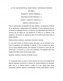 LEY DE OHM: RESISTENCIA, RESISTIVIDAD Y MATERIALES ÓHMICOS