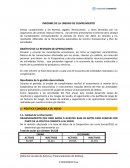 INFORME DE LA UNIDAD DE CUMPLIMIENTO