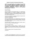 Modelo de Contrato de Compraventa Internacional