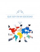 Que soy en mi sociedad