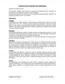 Contrato de alquiler por temporada