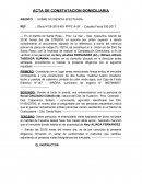 SOBRE DILIGENCIA EFECTUADA