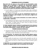 CEREMONIA DÍA DE LAS MADRES