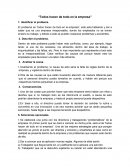 Todos hacen de todo en la empresa