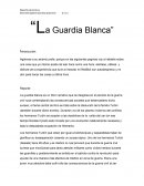 Libro narrativo La guardia blanca