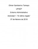 Resumen El último Regalo