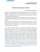 Píldora del día siguiente abortiva