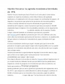 Como encontro la economia el presidente vizcarra