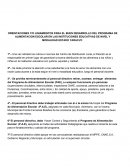ORIENTACIONES Y/O LINIAMIENTOS PARA EL BUEN DESARROLLO DEL PROGRAMA DE ALIMENTACION ESCOLAR EN LAS INSTITUCIONES EDUCATIVAS DE NIVEL Y MODALIDAD ESTADO YARACUY.