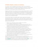 ACTIVIDAD La filosofía y su relación con la enfermería