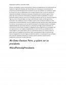 Organización política y social del estado
